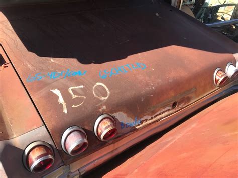 1965 impala convertible trunk lid